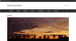 Desktop Screenshot of klein-meckelsen.de
